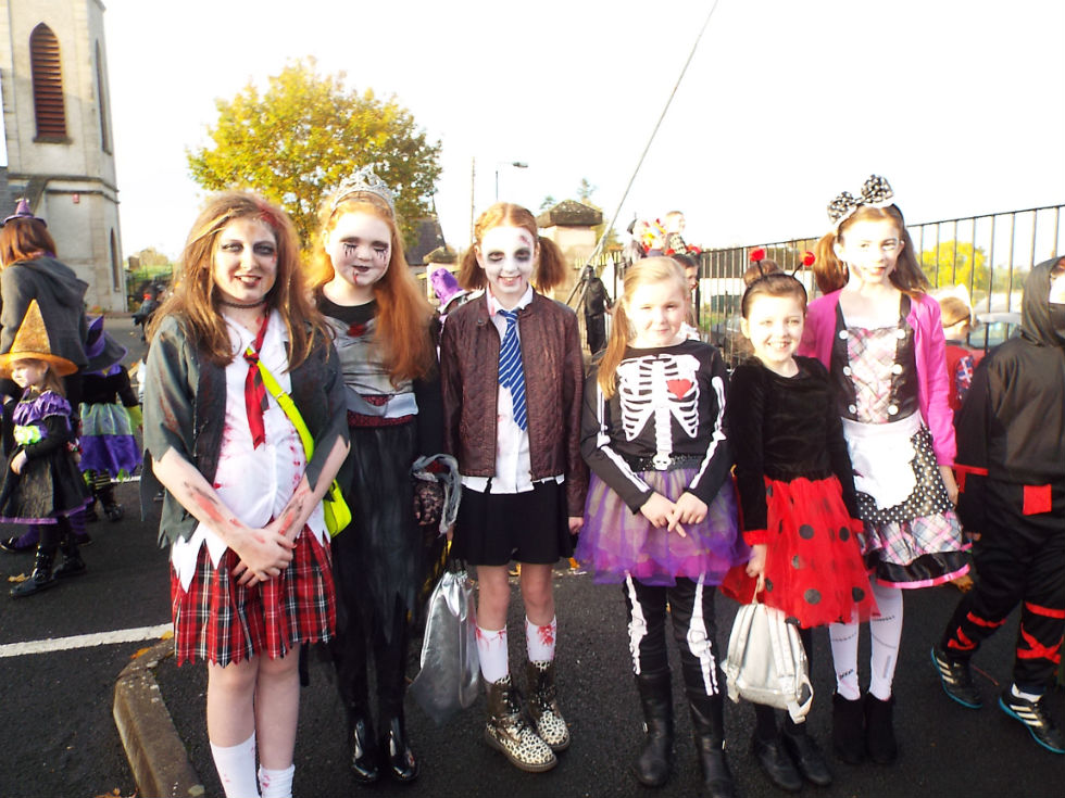 Spooky Stroll to School