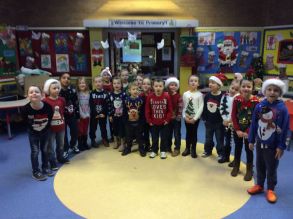P2 Christmas Jumper Day