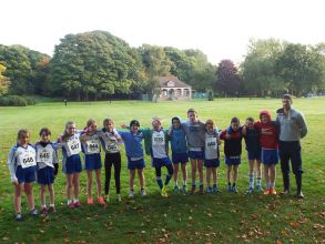 St Jarlathâ€™s boys and girls take part in Athletics Ni Cross Country.